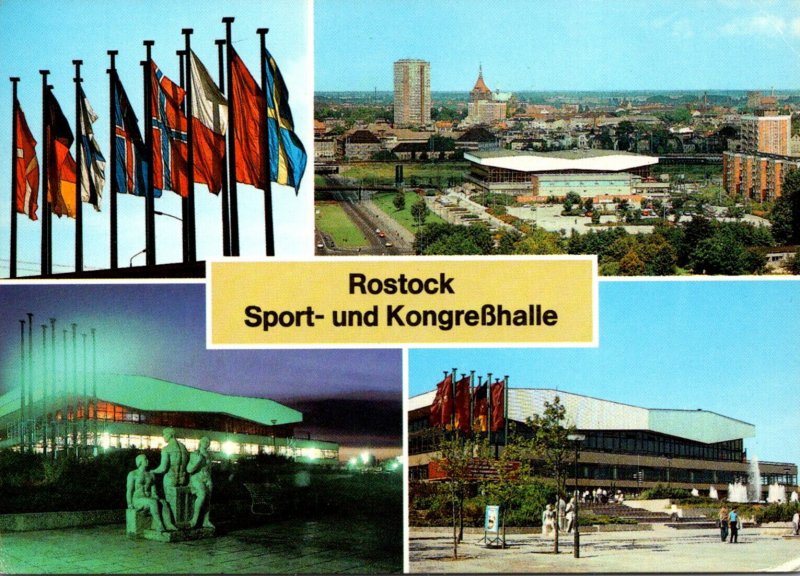 Germany Rostock Sport and Kongresshalle