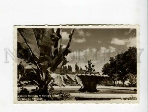 3173253 BULGARIA VARNA sea garden fountain Vintage postcard