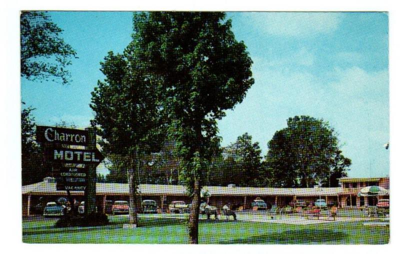 Charron Motel Huntsville Alabama postcard