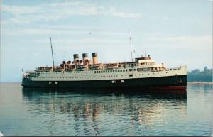 SS Princess Elizabeth Boat Victoria BC Port Angeles WA Vintage Postcard E29