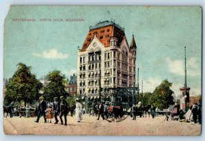 Rotterdam South Holland Netherlands Postcard White House Stronghold 1916 Antique