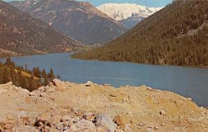 MT, Montana  QUAKE LAKE~Created By 1959 Earthquake MADISON RIVER Chrome Postcard