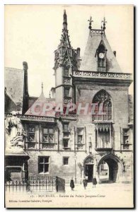 Old Postcard Bourges Palais Jacques Heart of Entree