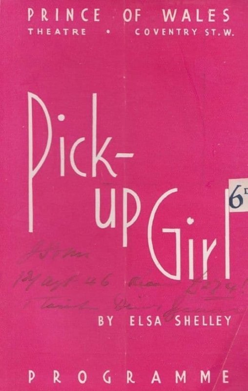 The Pick Up Girls Prince Of Wales Comedy London Theatre Programme & Newspaper