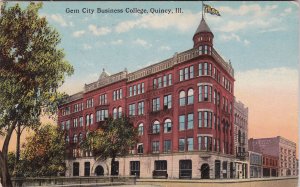 Gem City Business College, QUINCY, Illinois, PU-1919
