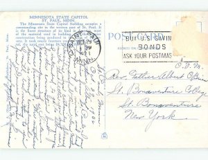 W-Border CAPITOL BUILDING St. Saint Paul Minnesota MN p0690