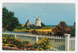 Cape Cod, Mass, Scenic windmill, unused Postcard