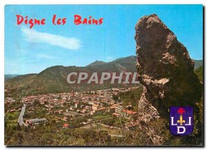 Modern Postcard Digne les Bains Alpes de Haute Provence lavender Capitaile cl...