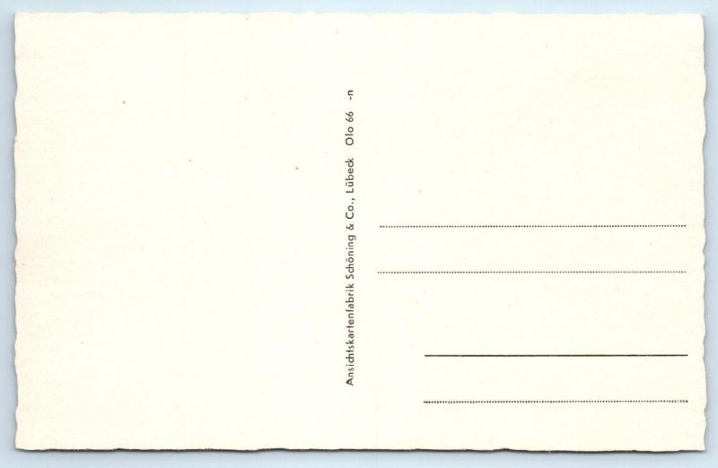 3 Postcards OLDENBURG, GERMANY ~ Schloss, Park & Pond