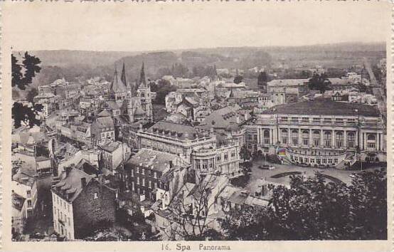 Belgium Spa Panorama 1935