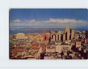 Postcard San Francsico From Top Of The Mark, San Francisco, California