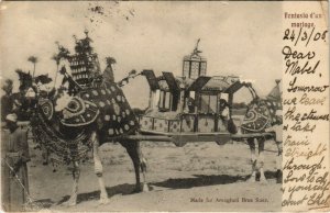 PC EGYPT, FANTASIA D'UN MARIAGE Vintage Postcard (b39385)