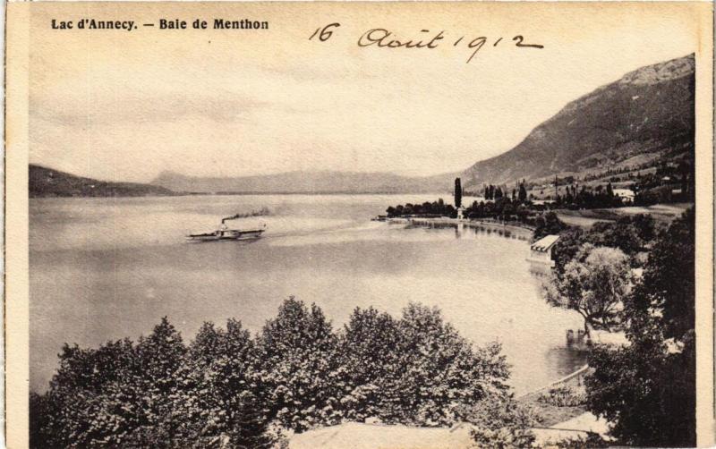 CPA Lac D'Annecy Baie de Menthon (618437)