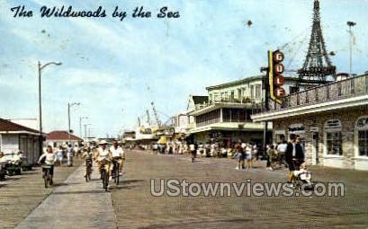 Boardwalk Wildwood-by-the Sea NJ 1965