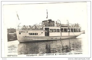 RP, Excursion Boat, Argyle II, Kenora, Ontario, Canada, 1920-1940s