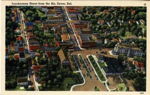 DE - Dover. Loockerman Street, Aerial View