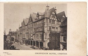 Cheshire Postcard - Grosvenor Hotel - Chester - Ref 4644A