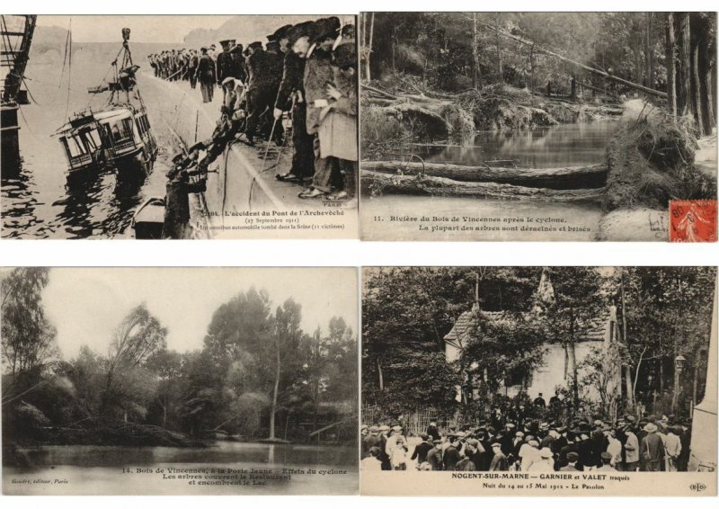 DISASTERS CATASTROPHE ACCIDENT FRANCE 75 Vintage Postcard Pre-1940 (L3710)
