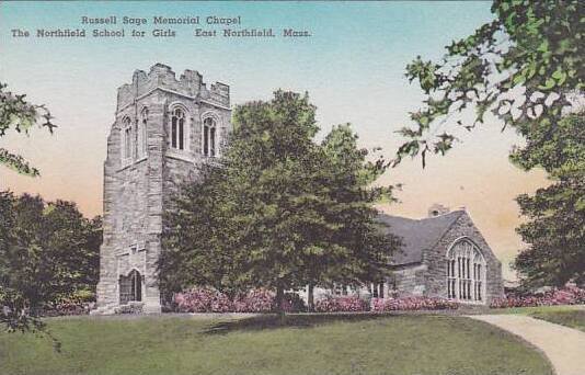 Massachusetts East Northfield Russell Saye Memorial Chapel The Northfield Sch...
