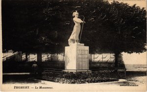 CPA Thomery - Le Monument (1038235)