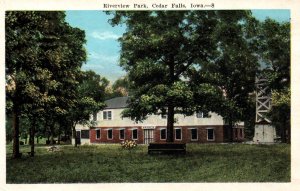 Cedar Falls, Iowa - A scene from Riverview Park - c1920