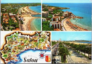 Spain Salou Vintage Postcard BS.25