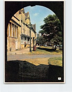 Postcard Chipping Campden from the Market Hall Gloucestershire England