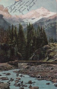 Switzerland Landschaft am Rosenlaufgletscher 1905