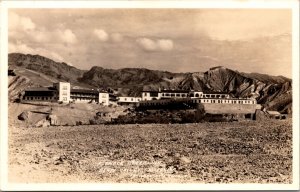 Frashers Fotos Real Photo Postcard Furnace Creek Inn in Death Valley, California