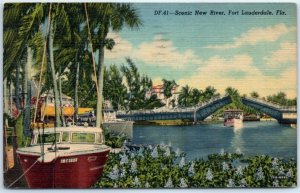 M-110058 Scenic New River Fort Lauderdale Florida USA