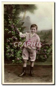 Old Postcard Diabolo Child