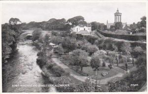 Scotland Alloway Ayr Burns Monument and Banks O'Doon