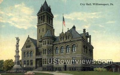 City hall  - Williamsport, Pennsylvania PA  
