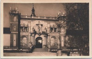 Czech Republic Svatá Hora Pribram Vintage RPPC C071