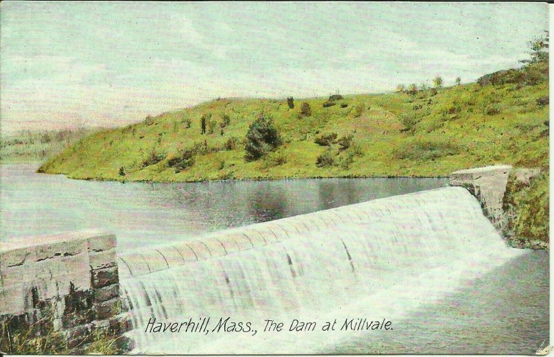 Haverhill, Mass., The Dam at Millvale