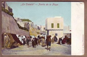 A A Tanger postcard La Ceneria Peurl de la Playa early view tarjeta postal no 12
