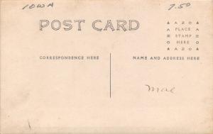 Nevada Iowa~Bell Sutter & Aunt Kate Posing by House~Story County~c1910 RPPC