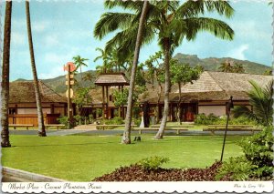 Market Place Coconut Plantation Kauai Hawaii Postcard