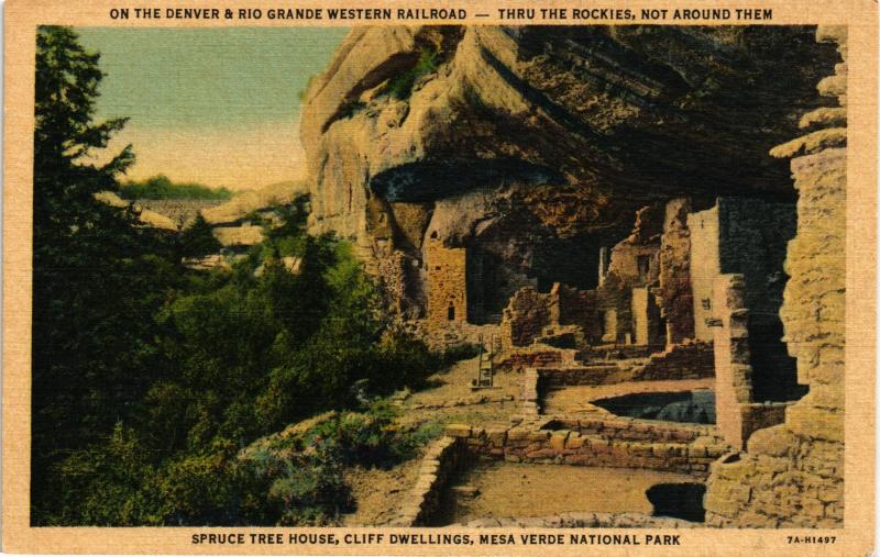 SPRUCE TREE HOUSE MESA VERDE NATIONAL PARK COLORADO