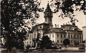 Hungary Szeged Tanacshaza Vintage RPPC C169