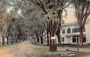 MAIN STREET ESPERANCE NEW YORK POSTCARD (c. 1910) 