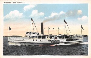 Old Colony River Steamship Ferry Boat Ship 