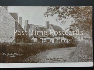 c1906 - Old Cottages at WASPERTON, Warwickshire