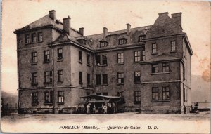 France Forbach Moselle Quartier de Guise Vintage Postcard C182