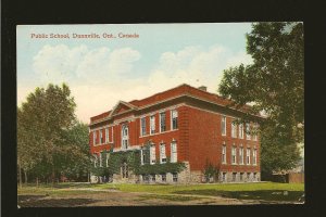 Postmark 1914 Dunnville Ont Public School Dunnville Ont Valentine Postcard