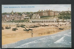 Dorset Postcard - Sands and Shelter, Bournemouth   RS14590