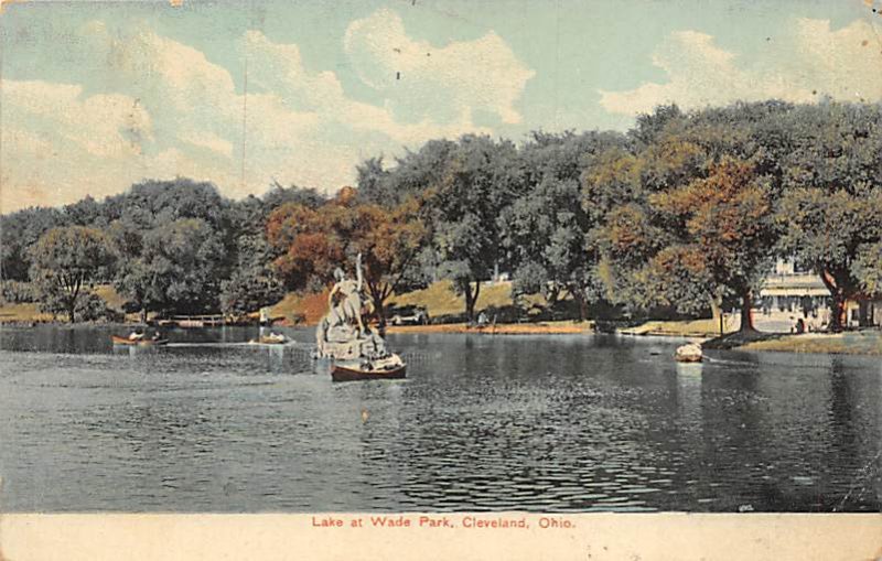 Lake at Wade Park Cleveland, Ohio OH