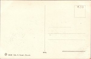 Vtg Brunate Como Italy con vista su Como e primo bacino 1910s Postcard