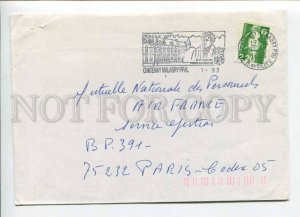 421511 FRANCE 1993 year Chatenay Malabry Ppal ADVERTISING real posted COVER