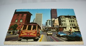 Powell Street Cable Car Line San Francisco California Postcard Smith Novelty Co.